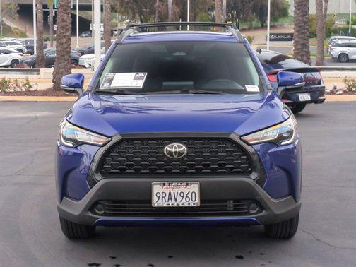 Blue Crush Metallic 2024 Toyota Corolla Cross LE