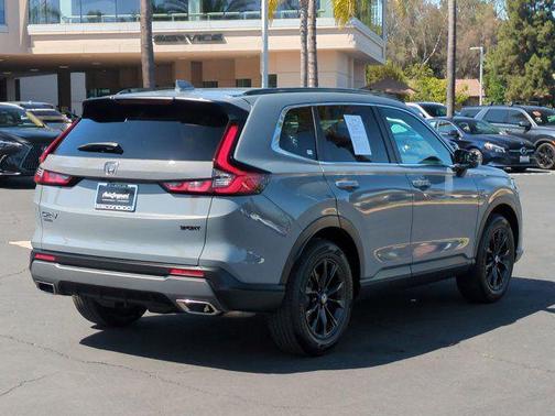 Gray 2024 Honda CR-V Hybrid Sport AWD