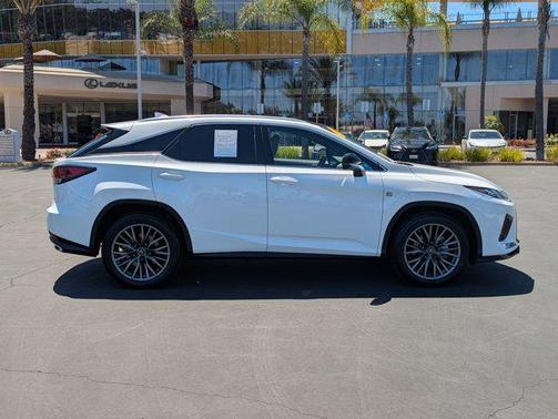 Ultra White 2022 Lexus RX 350 F SPORT Handling