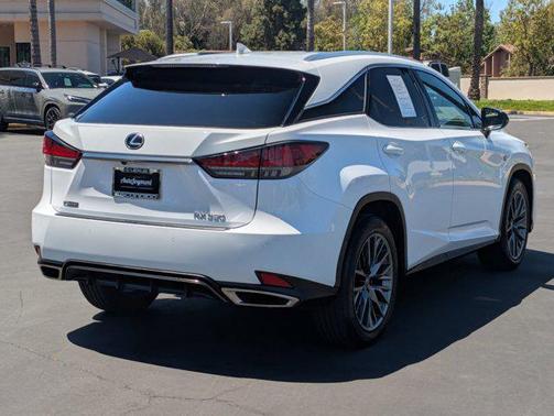 Ultra White 2022 Lexus RX 350 F SPORT Handling