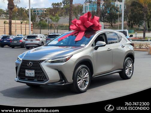 Atomic Silver 2024 Lexus NX 350h Luxury