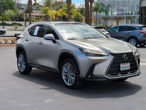 Atomic Silver 2024 Lexus NX 350h Luxury