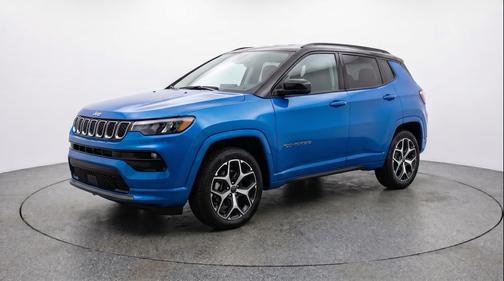 Hydro Blue Pearlcoat 2025 Jeep Compass Limited