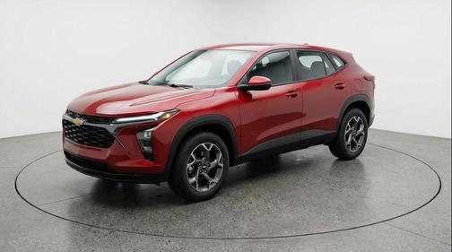 Crimson Metallic 2025 Chevrolet Trax LT