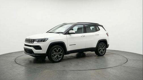 Bright White Clearcoat 2025 Jeep Compass Limited