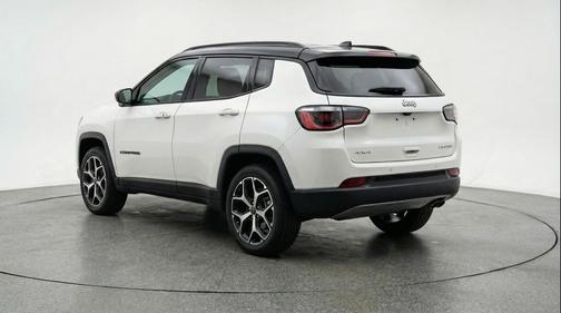 Bright White Clearcoat 2025 Jeep Compass Limited