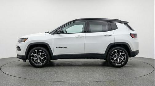 Bright White Clearcoat 2025 Jeep Compass Limited