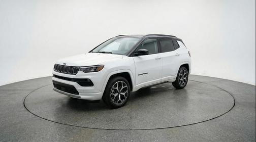 Bright White Clearcoat 2025 Jeep Compass Limited
