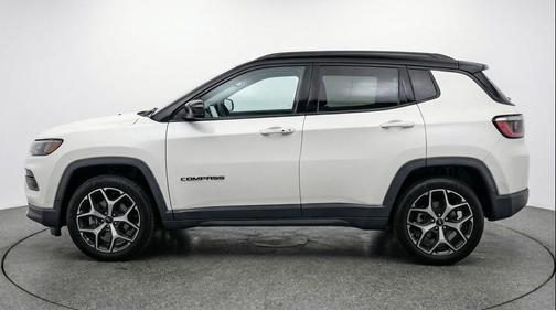 Bright White Clearcoat 2025 Jeep Compass Limited