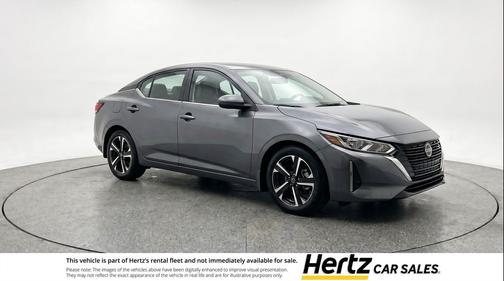 Gun Metallic 2025 Nissan Sentra SV