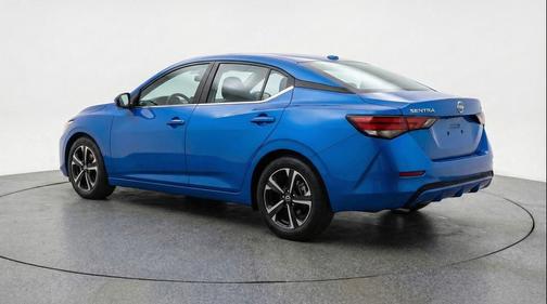 Electric Blue Metallic 2025 Nissan Sentra SV