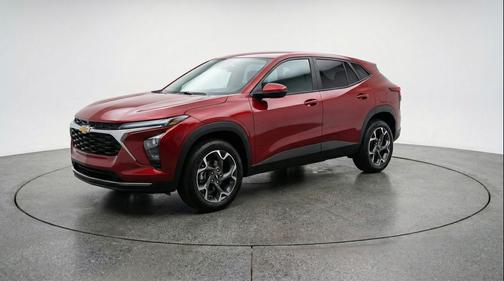Crimson Metallic 2025 Chevrolet Trax LT