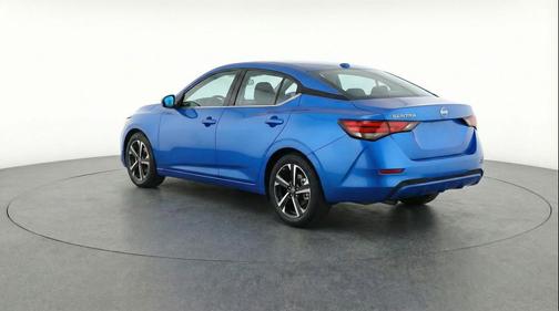 Electric Blue Metallic 2025 Nissan Sentra SV