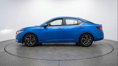 Electric Blue Metallic 2025 Nissan Sentra SV
