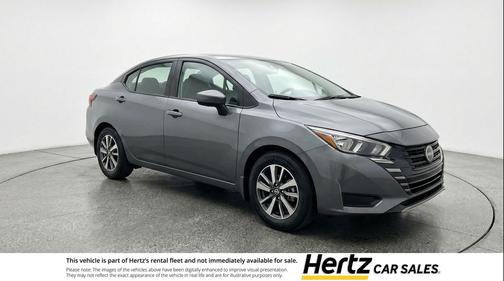 Gun Metallic 2025 Nissan Versa 1.6 SV