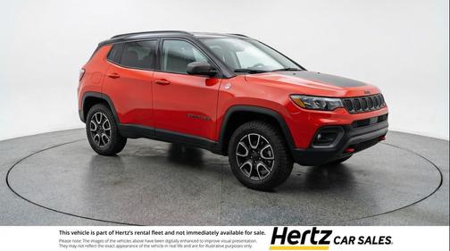 Red Hot Pearlcoat 2025 Jeep Compass Trailhawk