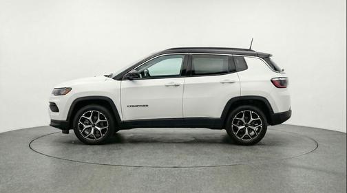 Bright White Clearcoat 2025 Jeep Compass Limited