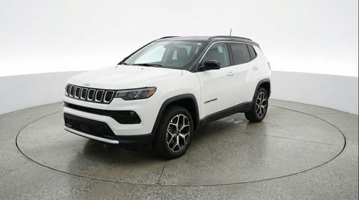 Bright White Clearcoat 2025 Jeep Compass Limited