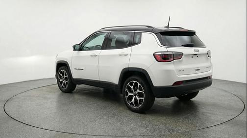 Bright White Clearcoat 2025 Jeep Compass Limited