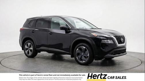 Super Black 2025 Nissan Rogue SV