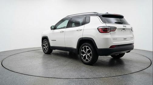 Bright White Clearcoat 2025 Jeep Compass Limited