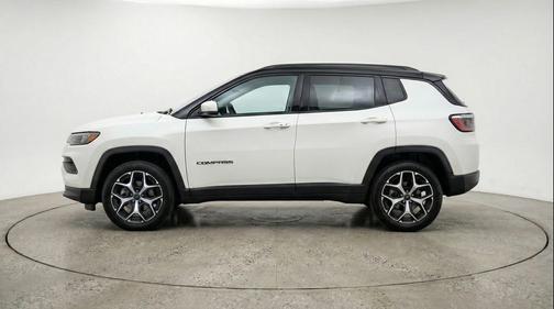Bright White Clearcoat 2025 Jeep Compass Limited