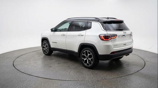Bright White Clearcoat 2025 Jeep Compass Limited