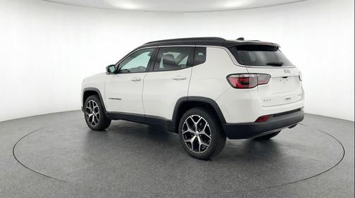 Bright White Clearcoat 2025 Jeep Compass Limited