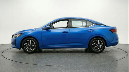 Electric Blue Metallic 2025 Nissan Sentra SV