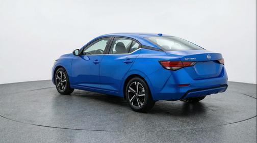 Electric Blue Metallic 2025 Nissan Sentra SV