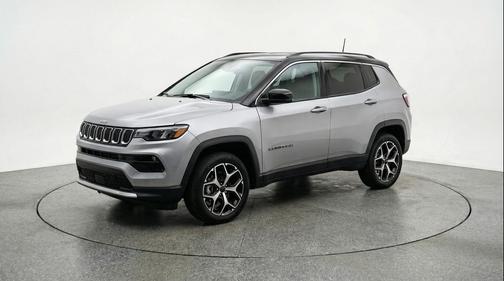 Silver Zynith Metallic Clearcoat 2025 Jeep Compass Limited
