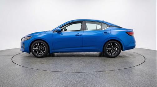 Electric Blue Metallic 2025 Nissan Sentra SV