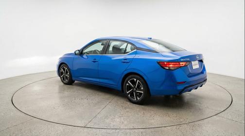 Electric Blue Metallic 2025 Nissan Sentra SV