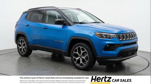 Hydro Blue Pearlcoat 2025 Jeep Compass Limited