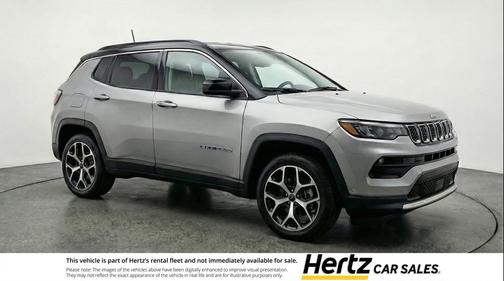Silver Zynith Metallic Clearcoat 2025 Jeep Compass Limited