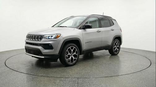 Silver Zynith Metallic Clearcoat 2025 Jeep Compass Limited
