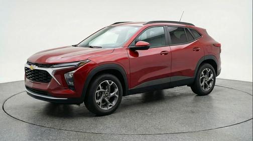 Crimson Metallic 2025 Chevrolet Trax LT