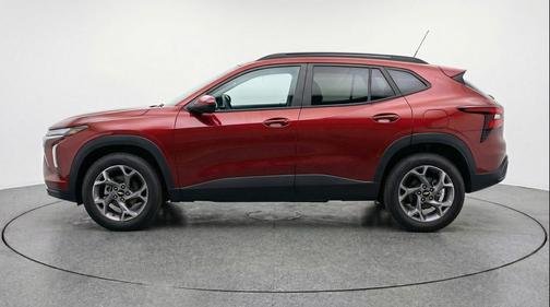 Crimson Metallic 2025 Chevrolet Trax LT