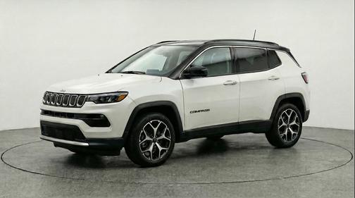 Bright White Clearcoat 2025 Jeep Compass Limited