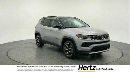Silver Zynith Metallic Clearcoat 2025 Jeep Compass Limited