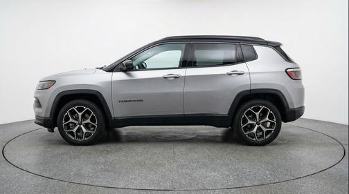 Silver Zynith Metallic Clearcoat 2025 Jeep Compass Limited