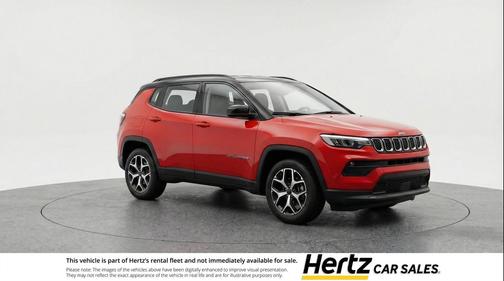 Red Hot Pearlcoat 2025 Jeep Compass Limited