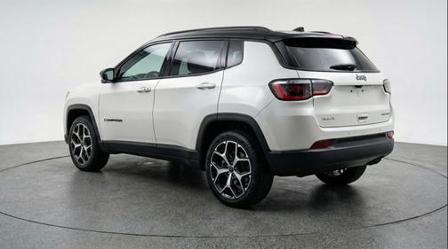 Bright White Clearcoat 2025 Jeep Compass Limited
