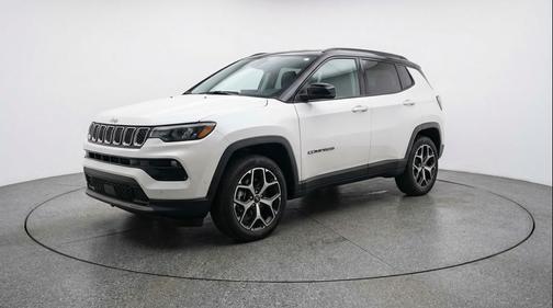 Bright White Clearcoat 2025 Jeep Compass Limited