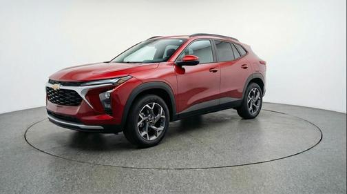 Crimson Metallic 2025 Chevrolet Trax LT