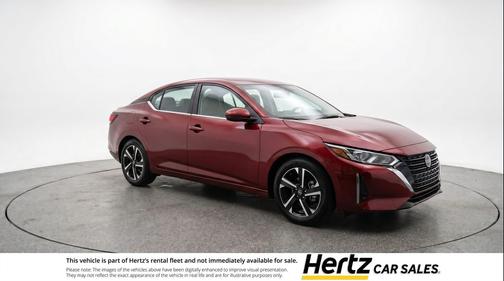 Rosewood Metallic 2025 Nissan Sentra SV