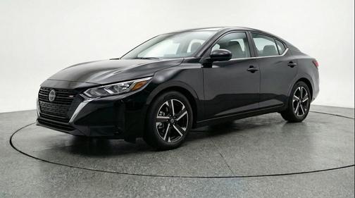 Super Black 2025 Nissan Sentra SV