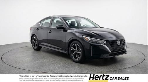 Super Black 2025 Nissan Sentra SV