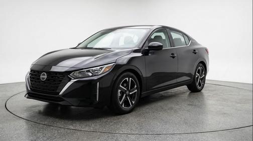 Super Black 2025 Nissan Sentra SV
