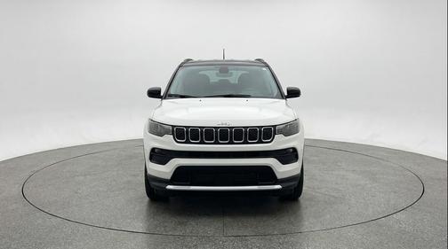 Bright White Clearcoat 2025 Jeep Compass Limited